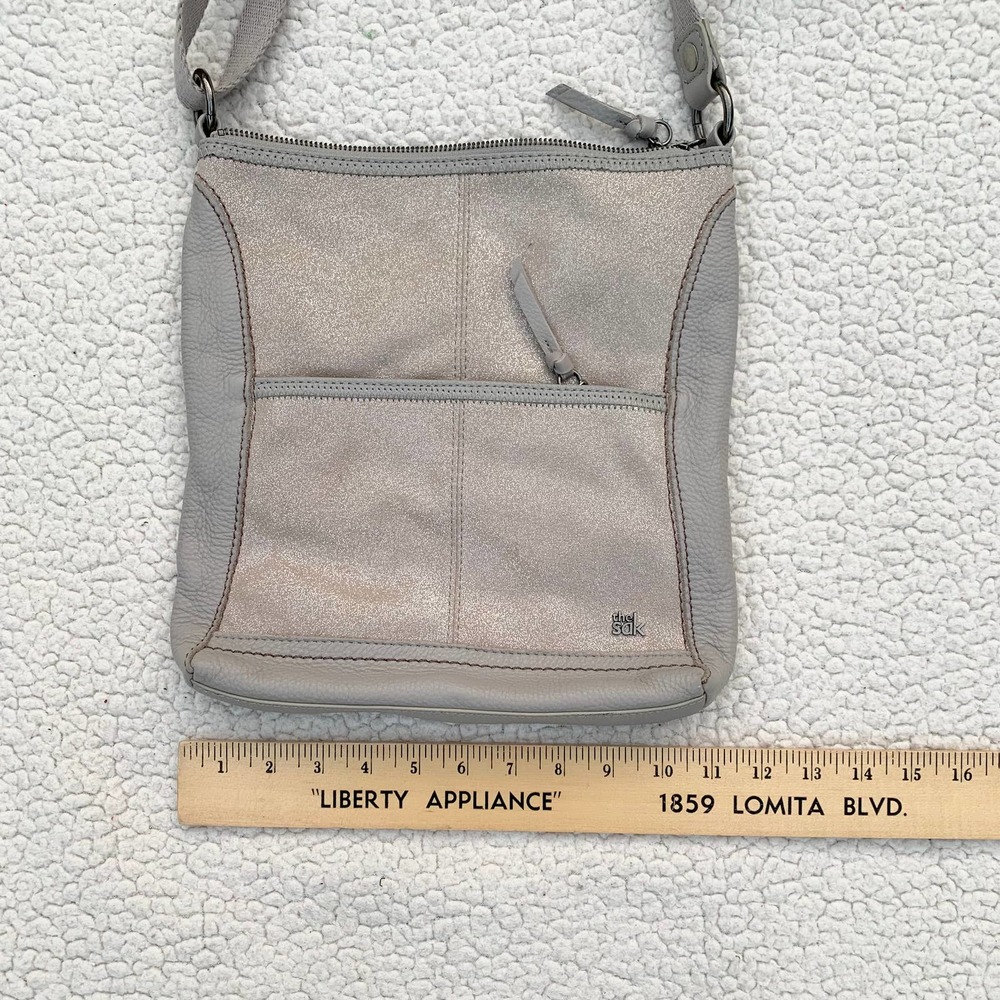 The Sak Grey Lucia Crossbody Bag - Picture 9 of 10